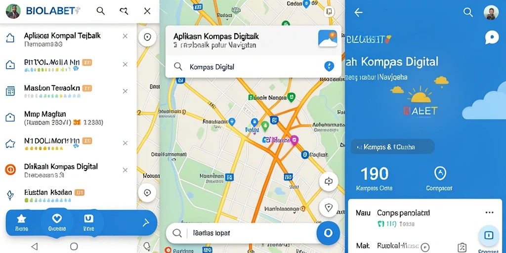 Tampilan antarmuka utama BIOLABET yang menarik dan fungsional.