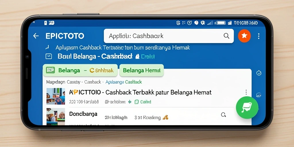Tampilan antarmuka EPICTOTO menampilkan fitur Cashback yang memudahkan pengguna.