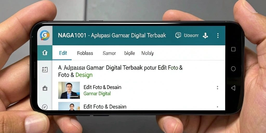 Antarmuka aplikasi NAGA1001 yang memudahkan pengguna dalam mengedit gambar.