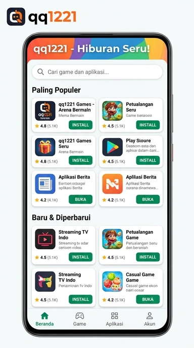Katalog Aplikasi Populer di qq1221 — Temukan Akses Terbaik